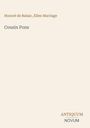 Honoré de Balzac: Cousin Pons, Buch