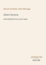 Honoré de Balzac: Albert Savarus, Buch