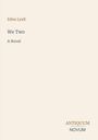 Text: "Edna Lyall", "We Two", "A Novel", "ANTIQUM NOVUM". Minimalistisches Design auf beigem Hintergrund.