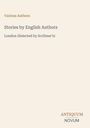 "Stories by English Authors: London (Selected by Scribner's)." Beige Hintergrund, unten rechts steht "ANTIQUM NOVUM".