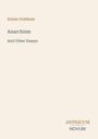 "Emma Goldman, Anarchism And Other Essays. Antiquum Novum." Der Hintergrund ist schlicht und beige.