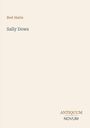 „Bret Harte“, „Sally Dows“. Unten rechts: „ANTIQUM NOVUM“. Beige Hintergrund.