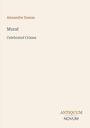 Text: "Alexandre Dumas, Murat, Celebrated Crimes, ANTIQUUM NOVUM". Minimalistisches Design mit hellem Hintergrund.
