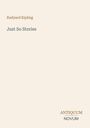 "Rudyard Kipling. Just So Stories. ANTIQUUM NOVUM. Beige Hintergrund, schlichte Gestaltung."