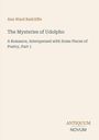 "Ann Ward Radcliffe. The Mysteries of Udolpho. A Romance, Interspersed with Some Pieces of Poetry, Part 1." Unten: "ANTIQUM NOVUM". Heller Hintergrund.