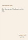 "John Hanning Speke: The Discovery of the Source of the Nile. Antiquum Novum" steht auf einem schlichten, hellen Hintergrund.
