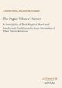 Buchtitel: "The Pagan Tribes of Borneo". Autoren: Charles Hose, William McDougall. Unten rechts: ANTIQUUM NOVUM. Beige Hintergrund.