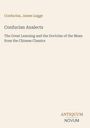 Confucius, James Legge. Confucian Analects. Antiquum Novum Logo. Beigefarbener Hintergrund.