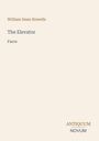 Text: William Dean Howells, The Elevator, Farce. Unten rechts: ANTIQUUM NOVUM. Schlichte Gestaltung, beige Hintergrund.