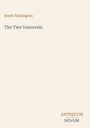 "Booth Tarkington, The Two Vanrevels, ANTIQUUM NOVUM" auf cremefarbenem Hintergrund.