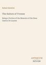 Buchtitel: "The Suitors of Yvonne" von Rafael Sabatini, Verlag: Antiquum Novum. Schlichtes, textorientiertes Design.