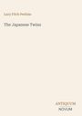 Text: "Lucy Fitch Perkins", "The Japanese Twins", "ANTIQUM", "NOVUM". Einfache, beige Hintergrundgestaltung.