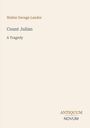 Text: "Walter Savage Landor, Count Julian, A Tragedy." Unten rechts ein Logo: "ANTIQUM NOVUM". Heller Hintergrund.