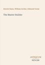 „The Master Builder“ von Henrik Ibsen. Einheitlicher cremefarbener Hintergrund mit „ANTIQUM NOVUM“ unten.