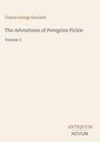 Tobias George Smollett, "The Adventures of Peregrine Pickle," Volume 2. Unten rechts steht "ANTIQUM NOVUM". Einfaches Design.