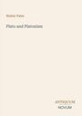 Text: "Walter Pater", "Plato and Platonism", "ANTIQUM NOVUM". Schlichtes Design auf beigem Hintergrund.