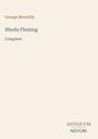 Text: George Meredith, Rhoda Fleming, Complete. Unten: ANTIQUUM NOVUM. Hellbeiger Hintergrund.
