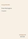 Buchtitel: „Evan Harrington“. Autor: „George Meredith“. Text: "Complete". Logo unten: „ANTIQUM NOVUM“. Hintergrund beige.