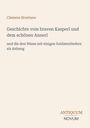 Titel: "Geschichte vom braven Kasperl und dem schönen Annerl". Autor: Clemens Brentano. Unten steht "ANTIQUM NOVUM".