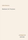 Edith Wharton, Madame De Treymes. Antiquum Novum-Logo, minimalistisches Design, beigefarbener Hintergrund.