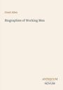 „Grant Allen“, „Biographies of Working Men“, „ANTIQUM NOVUM“. Schlichtes Design auf beigem Hintergrund.