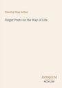 Buchtitel von Timothy Shay Arthur: "Finger Posts on the Way of Life". Unten rechts steht "ANTIQUM NOVUM".