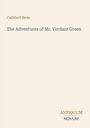 Der Titel lautet: "The Adventures of Mr. Verdant Green" von Cuthbert Bede. Unten rechts steht "ANTIQUM NOVUM".