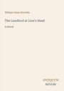 Text: William Dean Howells, The Landlord at Lion's Head, A Novel. Unten rechts: ANTIQUUM NOVUM. Schlichtes Design, heller Hintergrund.