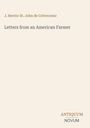 "J. Hector St. John de Crèvecoeur - Letters from an American Farmer" in schlichter Schrift auf hellem Hintergrund.