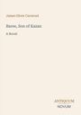 Titel: "Baree, Son of Kazan". Autor: James Oliver Curwood. Ein schlichtes, minimalistisches Design.