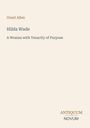 Buchtitel: Hilda Wade - A Woman with Tenacity of Purpose. Autor: Grant Allen. Beige Hintergrund, schlichtes Design.