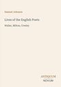 Titel: "Lives of the English Poets" von Samuel Johnson, erwähnt Waller, Milton, Cowley. Unten steht "ANTIQUM NOVUM".