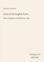 "Samuel Johnson, Lives of the English Poets: Prior, Congreve, Blackmore, Pope." Unten rechts steht "ANTIQUM NOVUM".