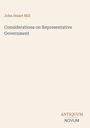 John Stuart Mill: Considerations on Representative Government, Buch