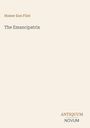 Eine beige Seite mit den Texten: "Homer Eon Flint", "The Emancipatrix", "ANTIQUM NOVUM".