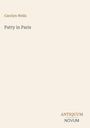 Text: Carolyn Wells, Patty in Paris. Logo: ANTIQUM NOVUM. Hintergrund: Hellbeige.