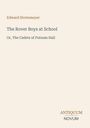 Edward Stratemeyer, The Rover Boys at School, Or, The Cadets of Putnam Hall. Unten rechts Logo: ANTIQUUM NOVUM.