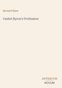 Text: Oben links "Bernard Shaw", darunter "Cashel Byron's Profession". Unten rechts Logo: "ANTIQUM NOVUM". Beigefarbiger Hintergrund.