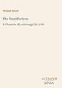 "William Wood. The Great Fortress. A Chronicle of Louisbourg 1720–1760." Unten rechts "ANTIQUM NOVUM". Cremefarbener Hintergrund.