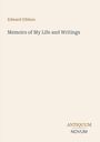 "Edward Gibbon, Memoirs of My Life and Writings, ANTIQUUM NOVUM." Minimalistisches Design auf hellem Hintergrund.