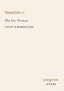 Text: "Thomas Dixon Jr. The One Woman: A Story of Modern Utopia" und "ANTIQUM NOVUM". Schlichtes, minimalistisches Design.
