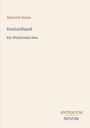"Heinrich Heine: Deutschland. Ein Wintermärchen." Unten rechts ein stilisiertes Logo mit "ANTIQUM" über "NOVUM".