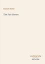 Der Text "Samuel Butler, The Fair Haven" steht oben, unten "ANTIQUM NOVUM". Beige Hintergrund, schlichtes Design.