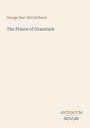 Text: „George Barr McCutcheon, The Prince of Graustark, ANTIQUUM NOVUM“. Schlichtes, minimalistisches Design.