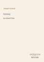 Oben steht "Joseph Conrad", darunter "Victory" und "An Island Tale". Unten rechts ist "ANTIQVUM NOVUM" zu sehen.