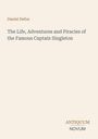 Oben steht "Daniel Defoe". Darunter: "The Life, Adventures and Piracies of the Famous Captain Singleton". Unten rechts "ANTIKQUUM NOVUM". Es ist schlicht gestaltet auf hellem Hintergrund.
