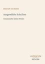 Heinrich von Kleist: Ausgewählte Schriften, Buch