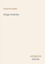 Friedrich Schiller: Einige Gedichte, Buch