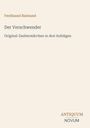 Ferdinand Raimund: Der Verschwender, Buch