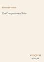 "Alexandre Dumas, The Companions of Jehu. Unten rechts Logo: ANTIQUUM NOVUM." Dezente, minimalistische Gestaltung.